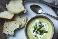 Chilled Asparagus Bisque Recipe for Spring Entertaining
