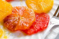 Winter Citrus Salad with Arugula, Fennel & Honey Dijon Dressing