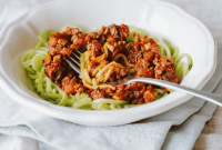 Mushroom Courgetti Bolognese Recipe – Low-Carb Zucchini Pasta with Savory Mushroom Ragu