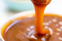 Vanilla Bean Sea Salt Caramel Sauce Recipe