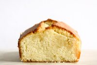 Moist Lemon Syrup Cake Recipe with Tangy Glaze