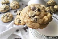 Soft, Chewy Chocolate Chip Cookies with Gooey Centers