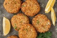 Crispy Parmesan-Crusted Tuna Patties with Lemon Aioli