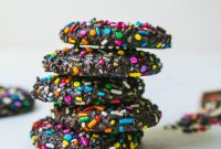 Chocolate Crinkle Cookies with Rainbow Sprinkles: Soft & Fudgy