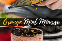 Light and Creamy Orange Mint Mousse Recipe