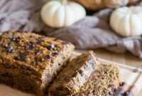 Pumpkin Oatmeal Banana Bread with Warm Spices and Moist Crumb