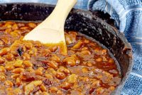 Bourbon Bacon Baked Beans (Grilled or Oven-Baked Recipe)