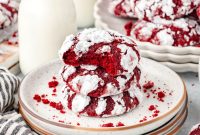Red Velvet Crinkle Cookies: Soft, Fudgy Holiday Recipe