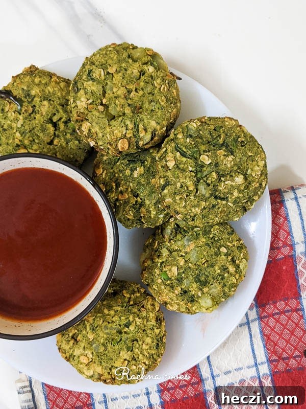 Hara Bhara Kabab Recipe — Tawa and Air Fryer Methods 10 img 10563 11