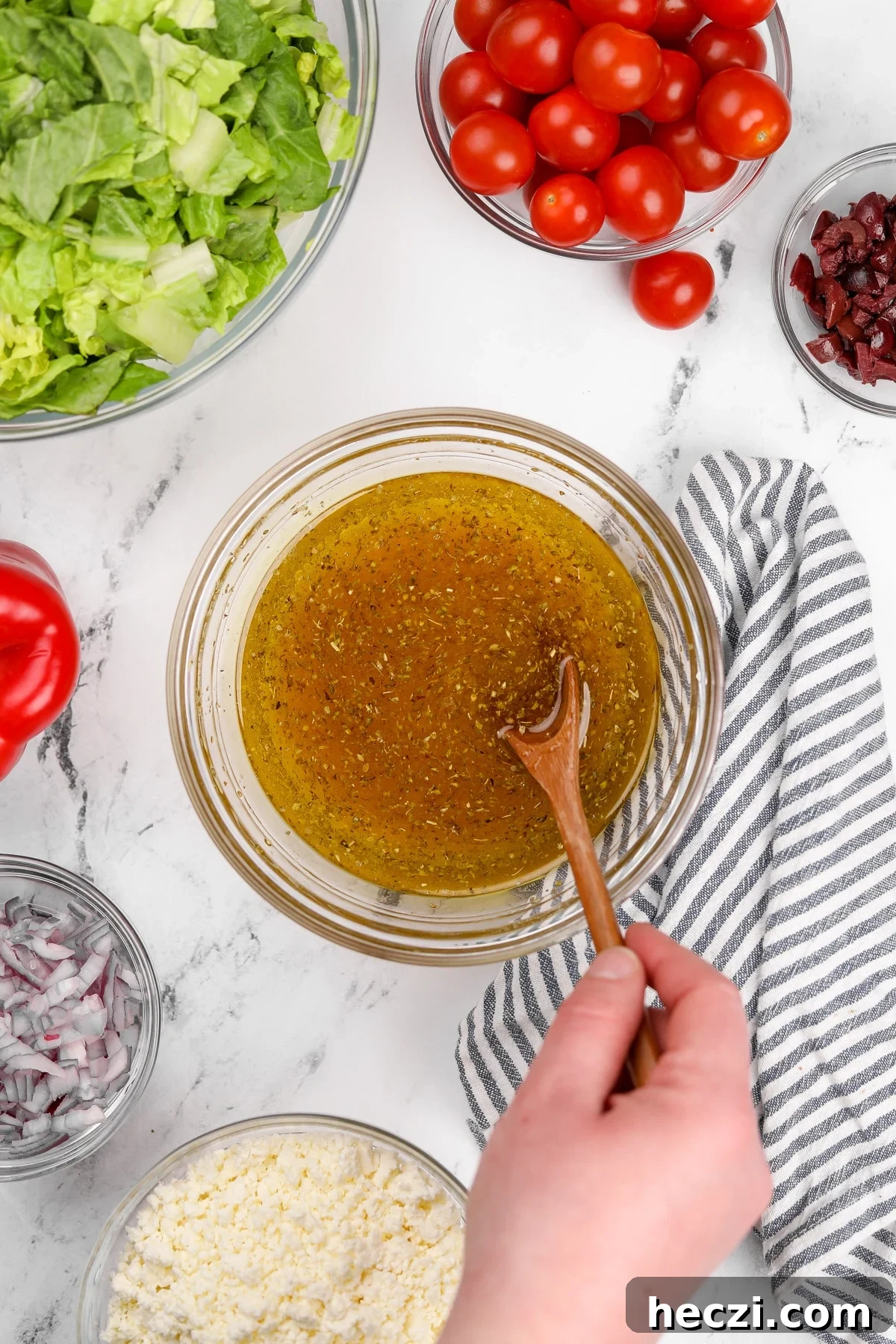 Authentic Greek Vinaigrette Recipe for Salads and Marinades 5 img 10729 4