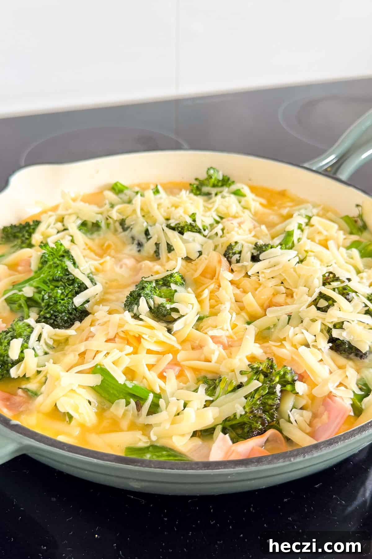 Ham and Broccolini Frittata Recipe for Brunch or Dinner 10 img 11036 9