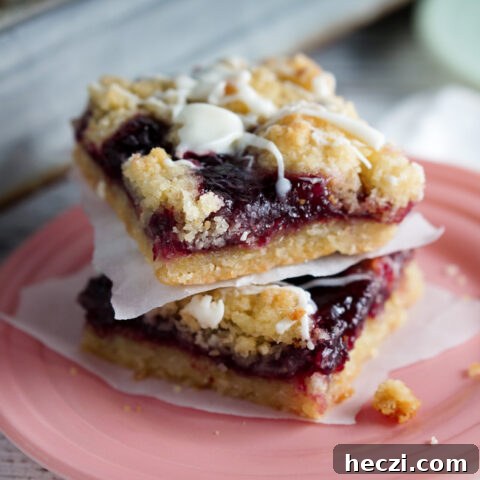 Image for Raspberry White Chocolate Shortbread Bars