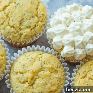 Lemon Poppy Seed Muffins Recipe — Moist, Zesty Homemade Muffins 6 Lemon Poppy Seed Muffins