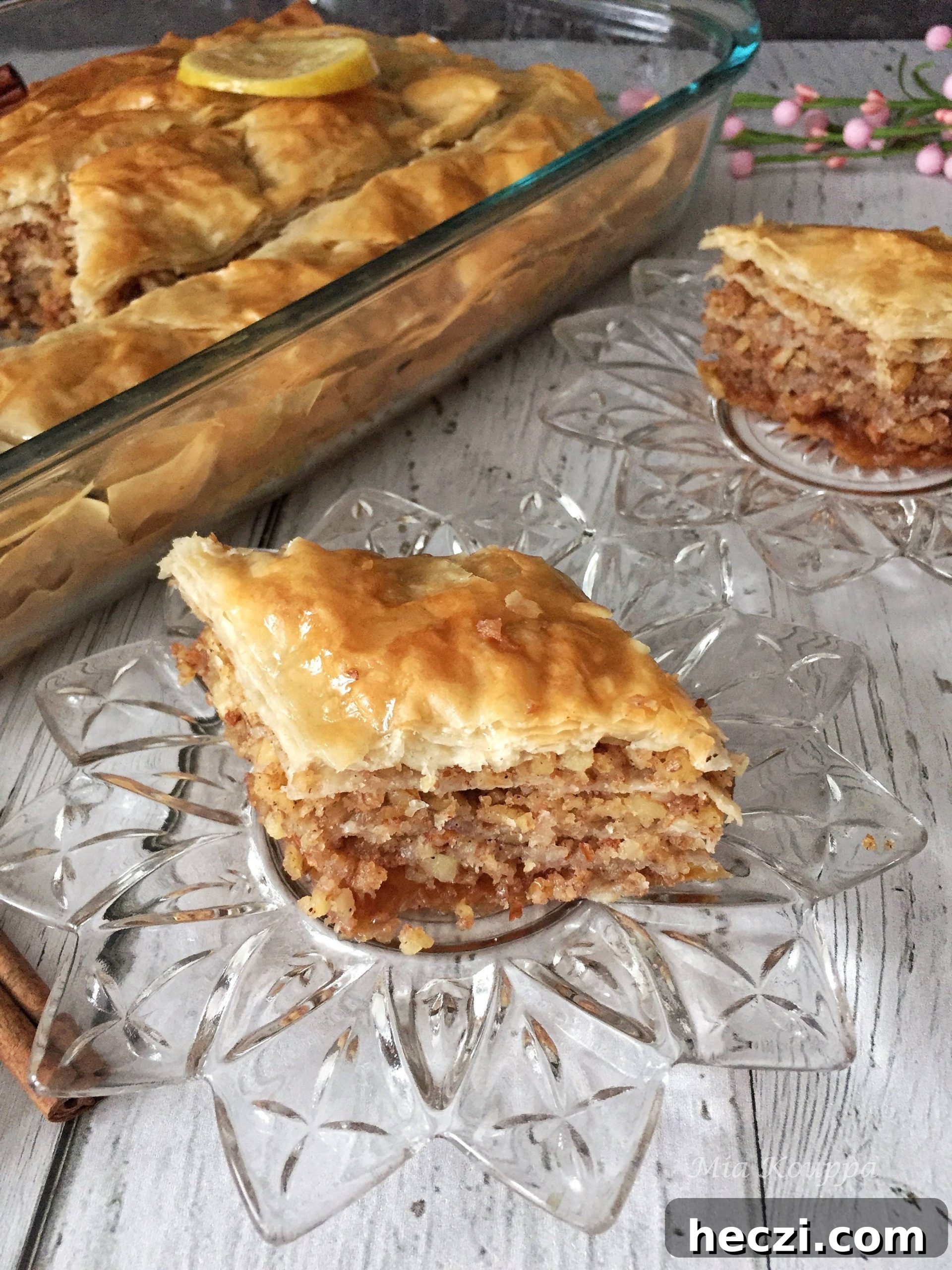 Authentic Greek Baklava Recipe — Traditional Μπακλαβά Dessert 14 Greek Baklava