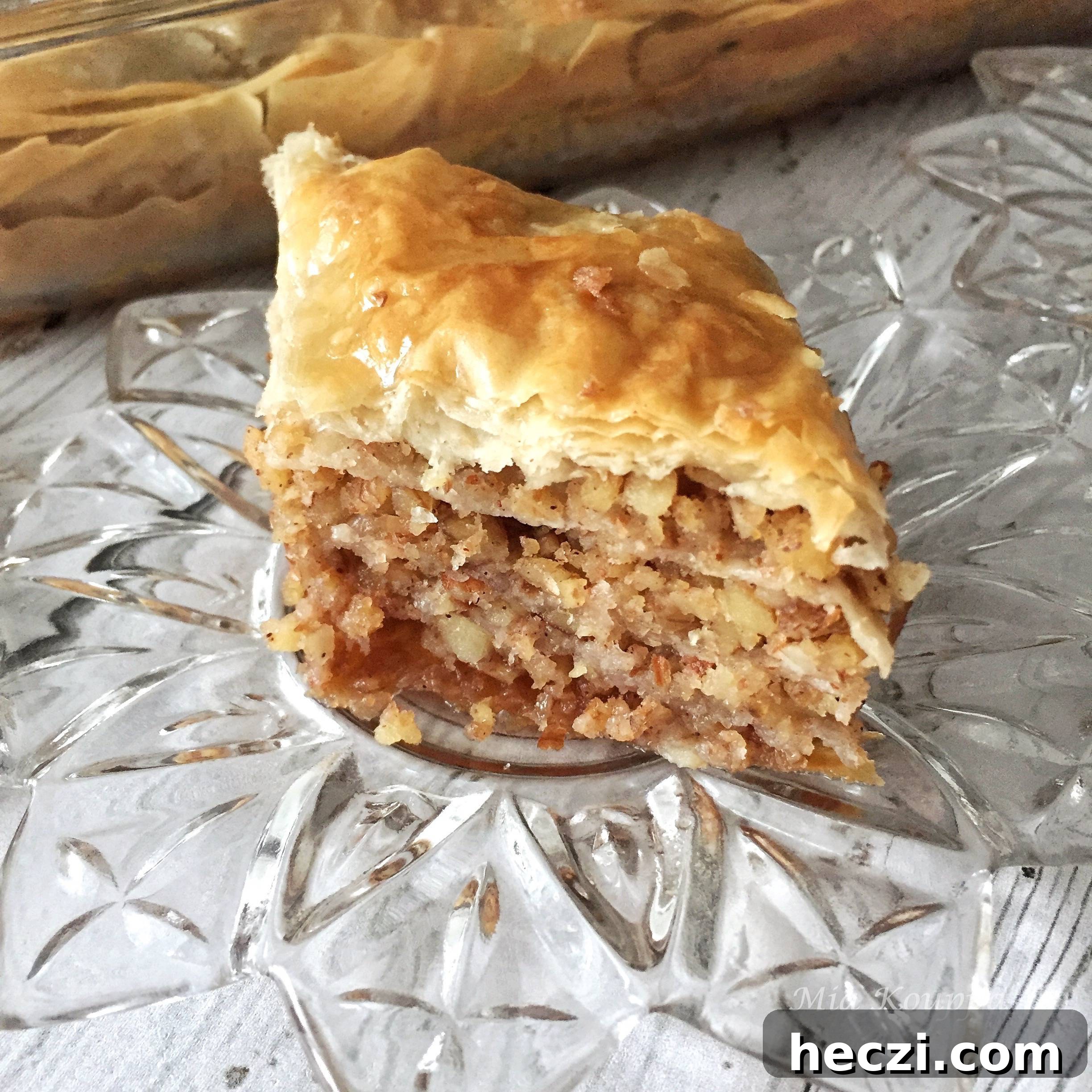Authentic Greek Baklava Recipe — Traditional Μπακλαβά Dessert 15 Greek Baklava