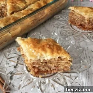 Authentic Greek Baklava Recipe — Traditional Μπακλαβά Dessert 16 Baklava is a classic Greek syrupy dessert made with layers of crispy phyllo and lots of nuts!