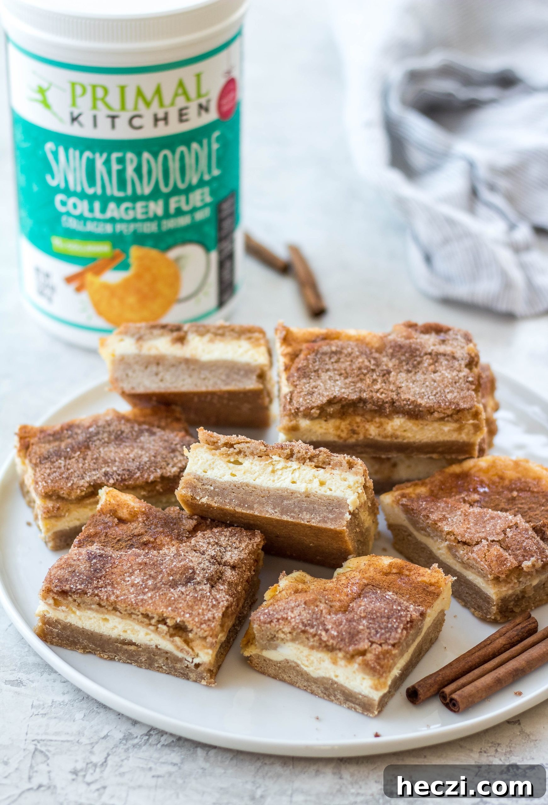 Gluten-Free Snickerdoodle Cheesecake Bars: Soft Cinnamon Bars 4 snickerdoodle cheesecake bars