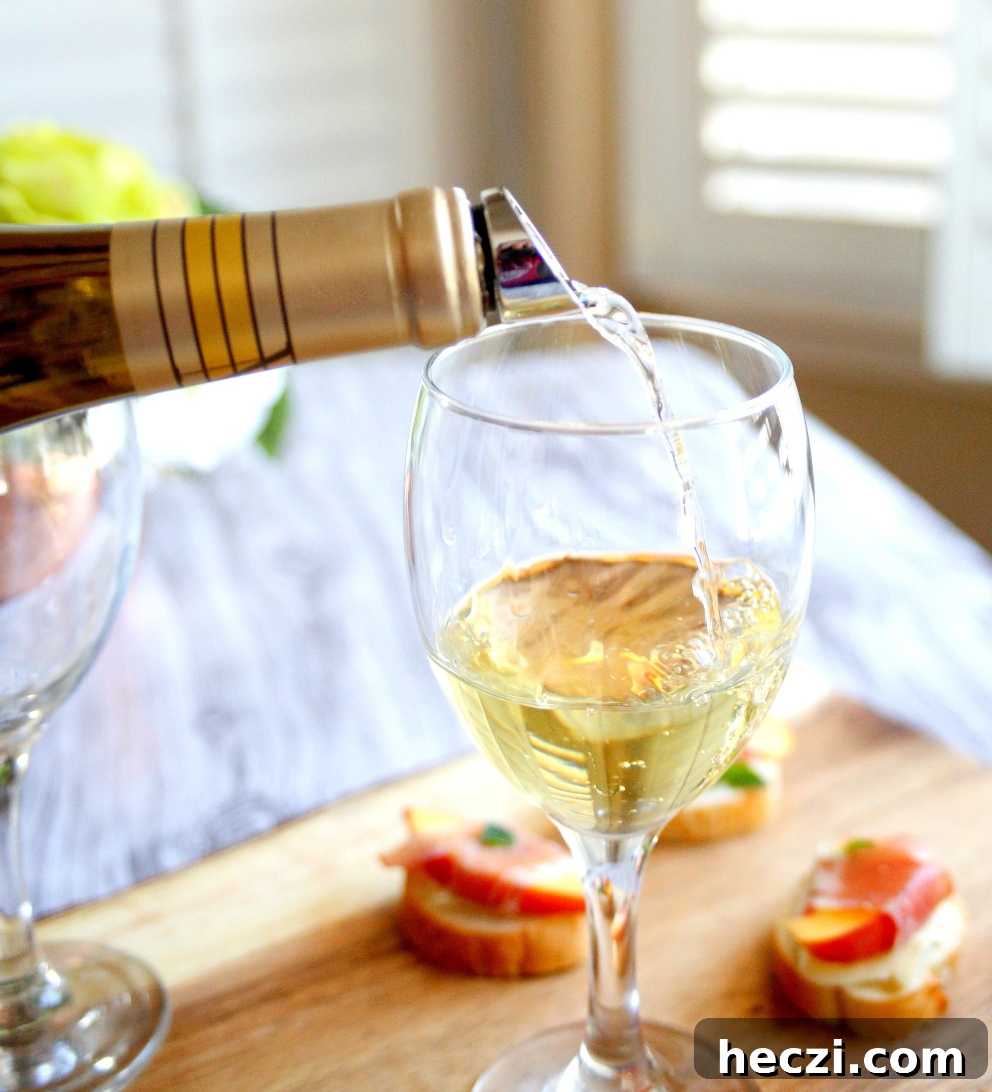 Chardonnay Pairing: Brie, Peach & Prosciutto Crostini Ideas 4 img 1242 3