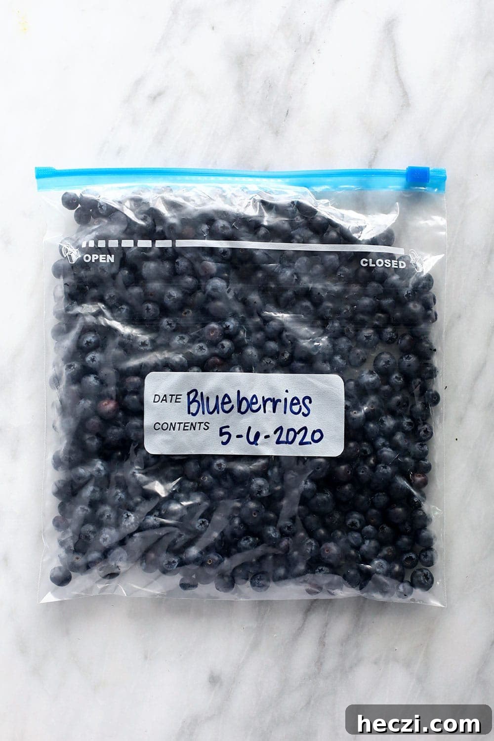 Frozen blueberries in a bag frozen blueberries in bag