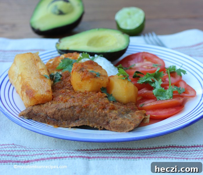 Sobrebarriga Sudada (Flan Steak Stew)
