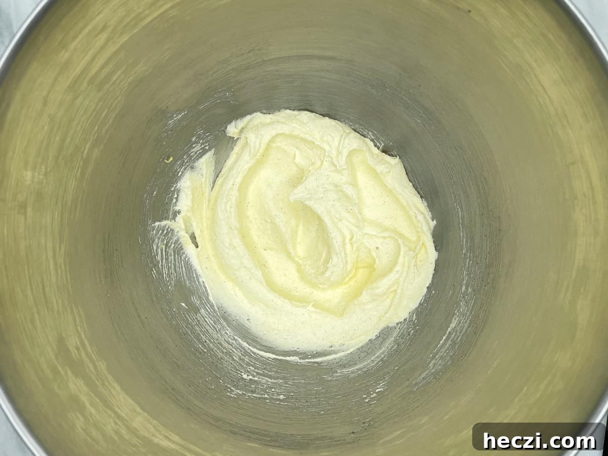 Sugar and Butter mixture in a bowl
