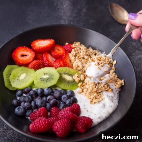 Chia Yogurt Breakfast Bowl