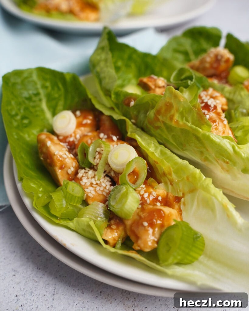 27 High-Protein Cold Lunch Ideas for Work and On-the-Go 16 Teriyaki Chicken Lettuce Wraps