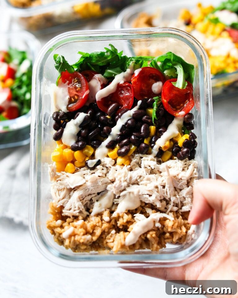 27 High-Protein Cold Lunch Ideas for Work and On-the-Go 19 Chicken Burrito Bowls