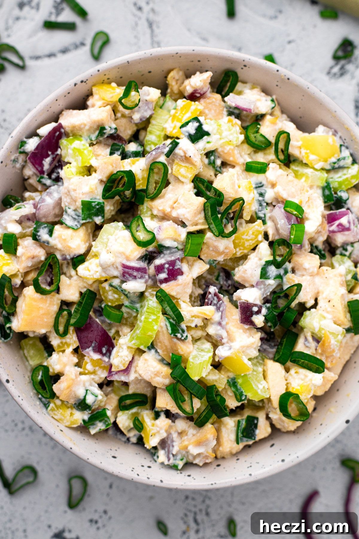 27 High-Protein Cold Lunch Ideas for Work and On-the-Go 3 Cottage Cheese Chicken Salad