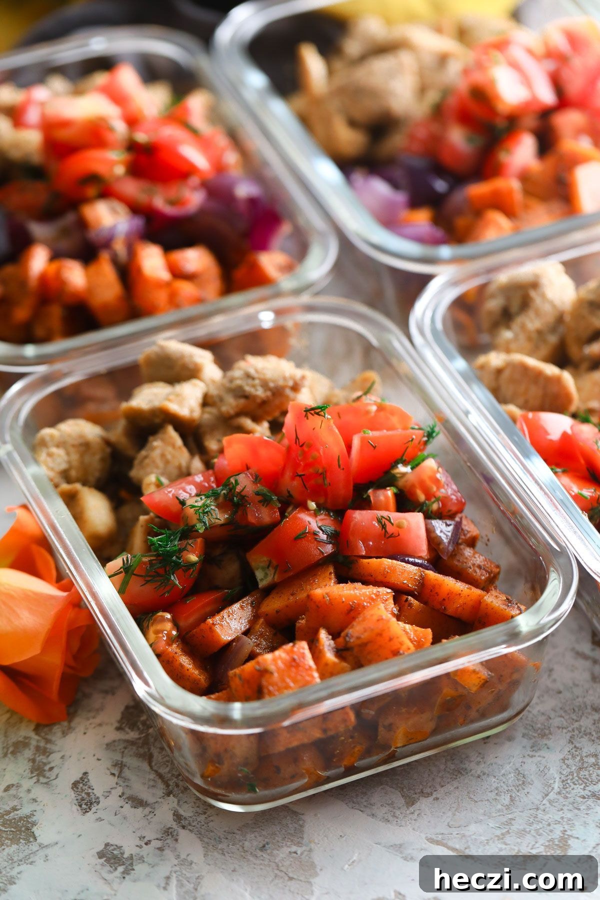 27 High-Protein Cold Lunch Ideas for Work and On-the-Go 23 Chicken and Sweet Potato Meal Prep