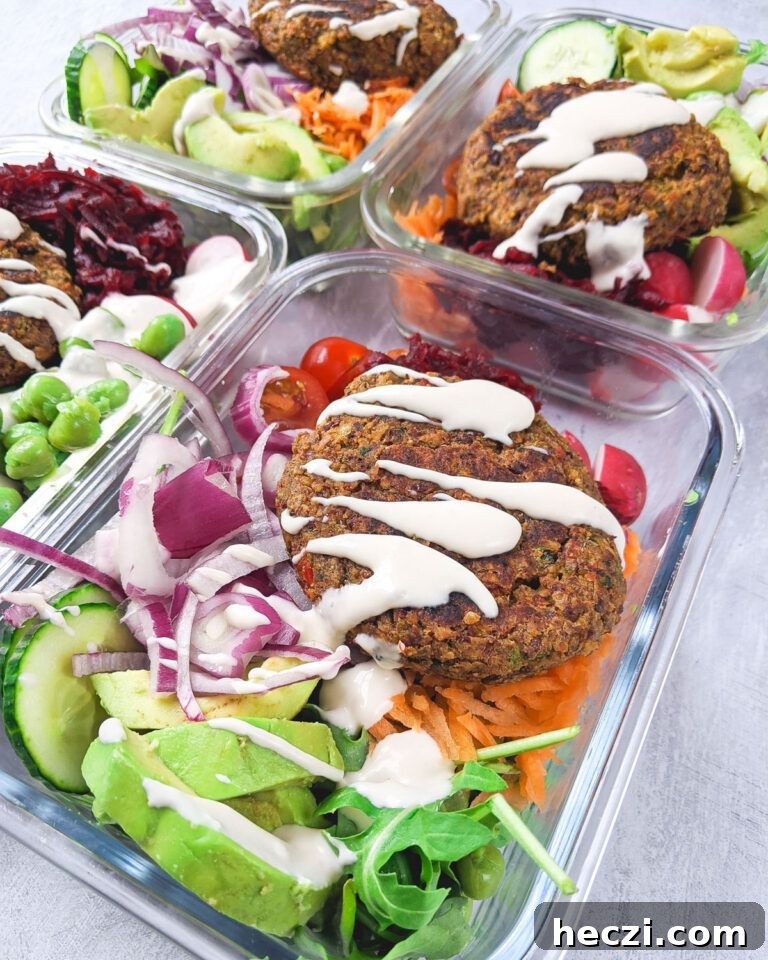 27 High-Protein Cold Lunch Ideas for Work and On-the-Go 25 Red Kidney Bean Burger Bowls