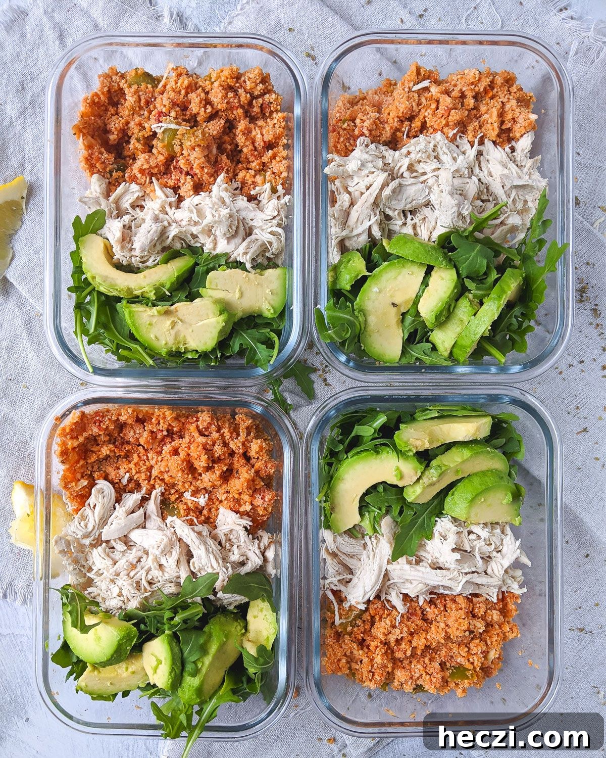 27 High-Protein Cold Lunch Ideas for Work and On-the-Go 26 Mexican Meal Prep Bowls with Cauliflower Rice