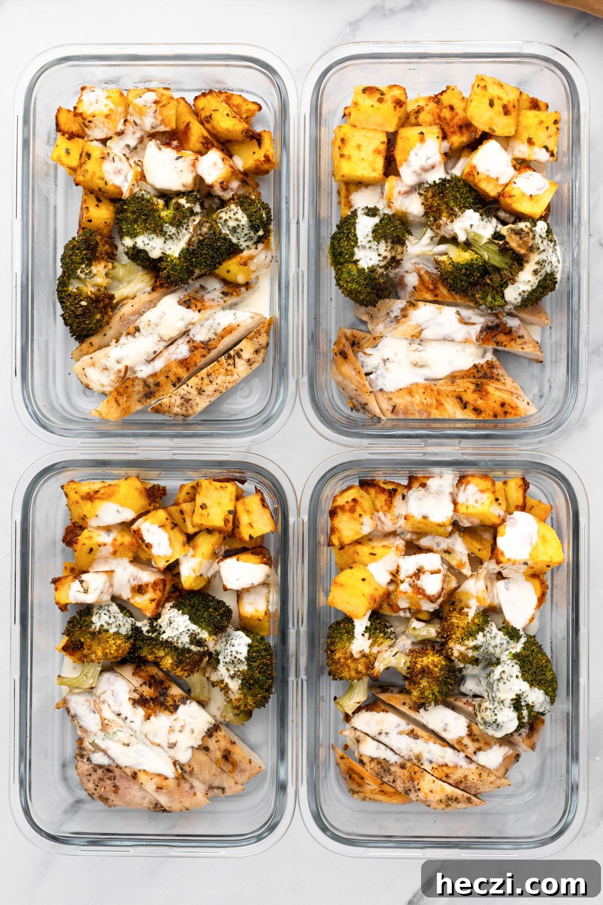 27 High-Protein Cold Lunch Ideas for Work and On-the-Go 5 Ranch Chicken Meal Prep