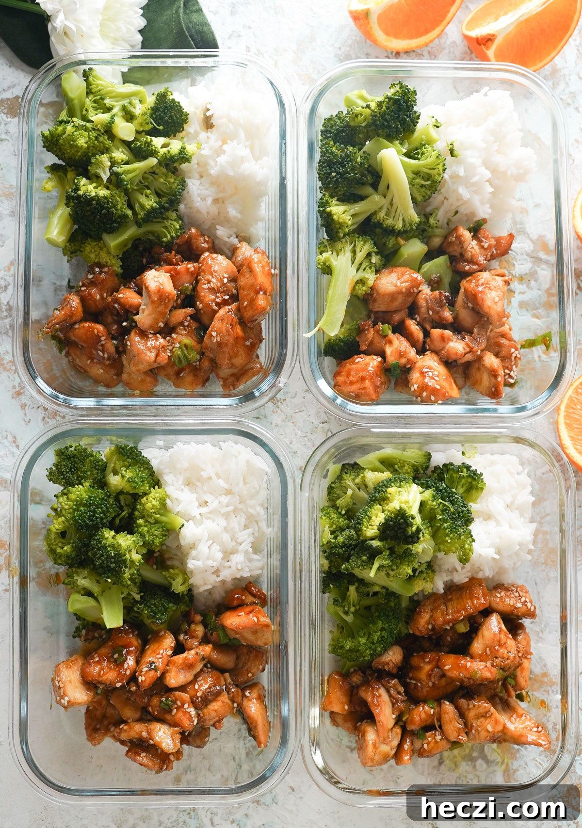 27 High-Protein Cold Lunch Ideas for Work and On-the-Go 8 Orange Chicken Meal Prep