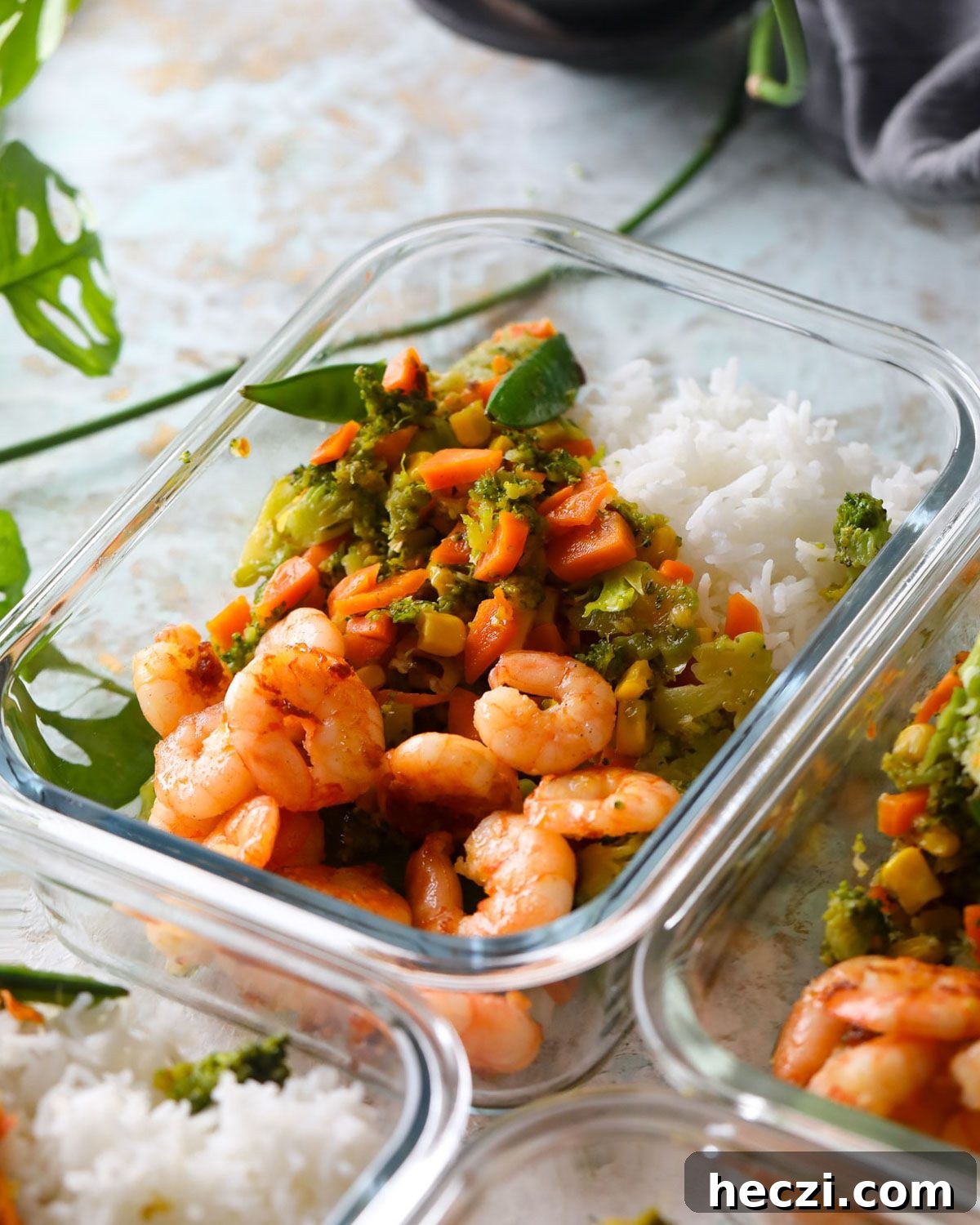 27 High-Protein Cold Lunch Ideas for Work and On-the-Go 9 Honey Garlic Shrimp Meal Prep