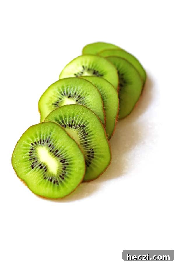 Refreshing Fruit Smoothie Recipes for Energy and Flavor 5 Sliced kiwi on countertop