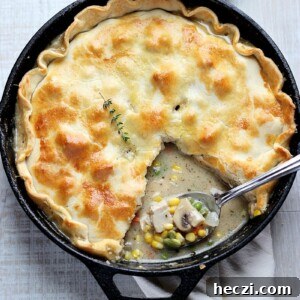 Skillet Chicken Pot Pie