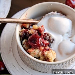 Paleo Cherry Crisp