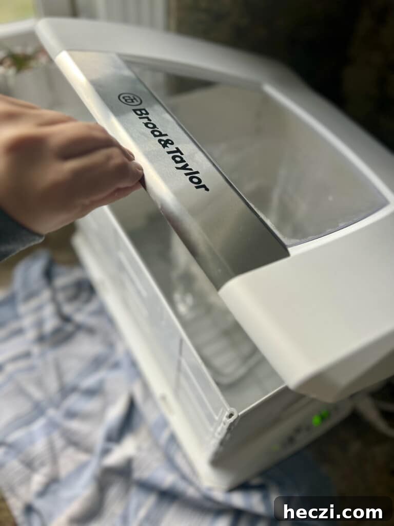 Top Gifts for Sourdough Bakers: 30+ Ideas They'll Love 22 Brod and Taylor bread proofing box with the lid open.