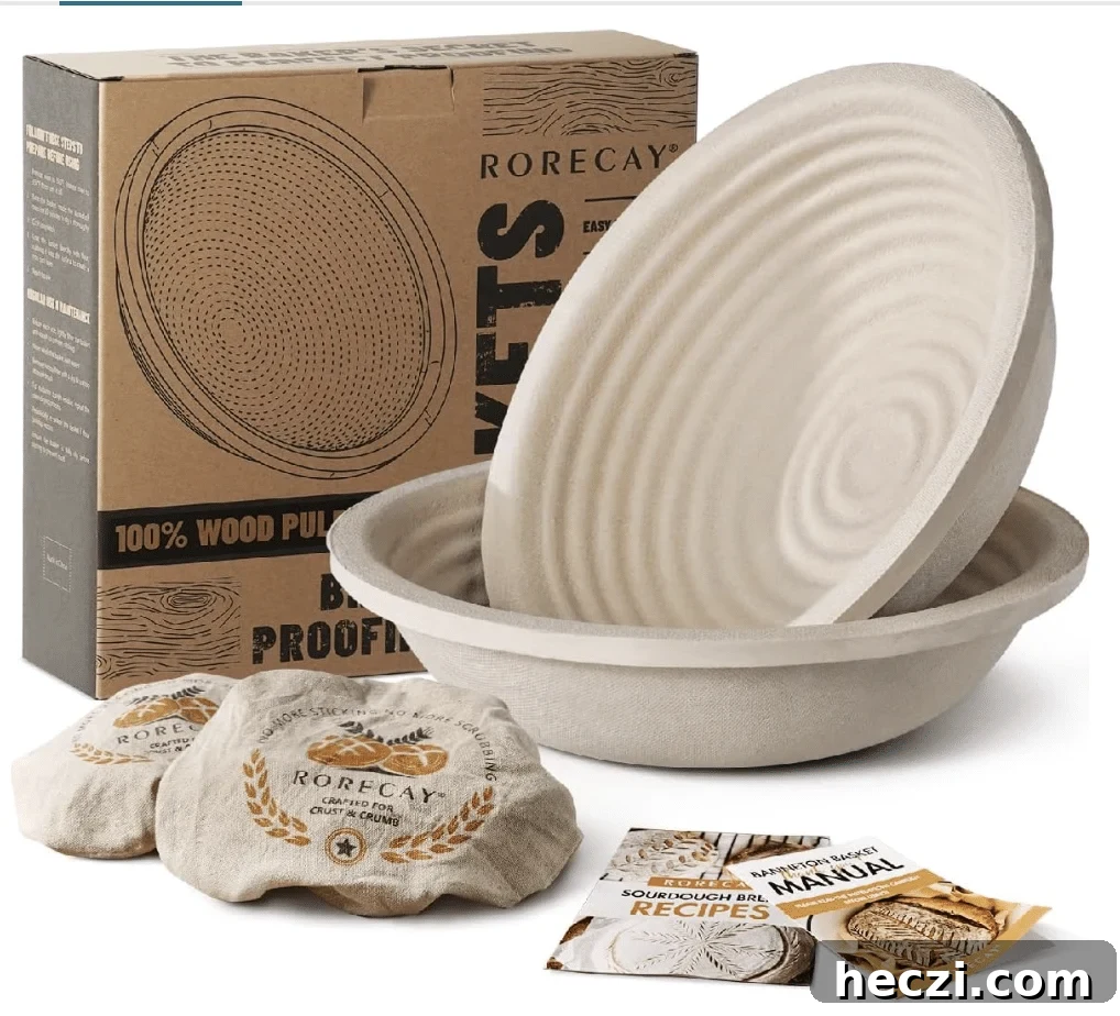 Top Gifts for Sourdough Bakers: 30+ Ideas They'll Love 7 Wood pulp banneton baskets for proofing sourdough bread.