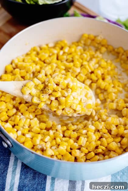 Creamed corn.