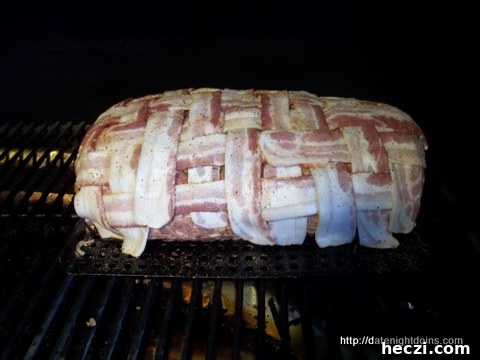 Pizza Fatty pellet grill recipe BBQ smoker
