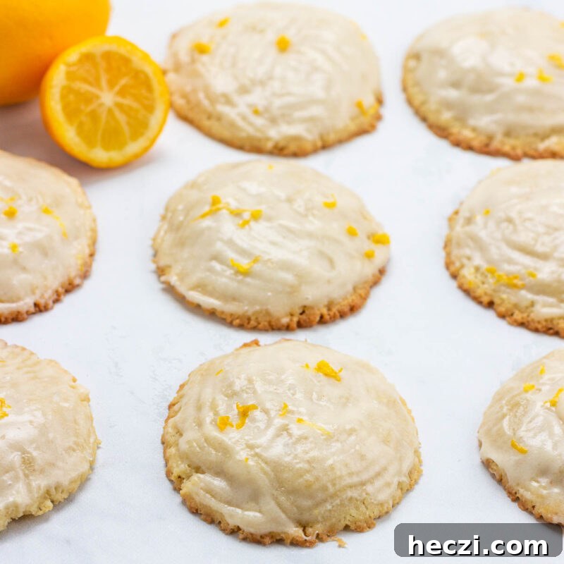  Low carb keto lemon cream cheese cookies with lemon icing