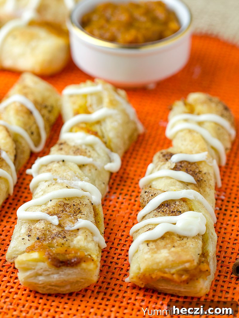 Pumpkin Twists - at the table