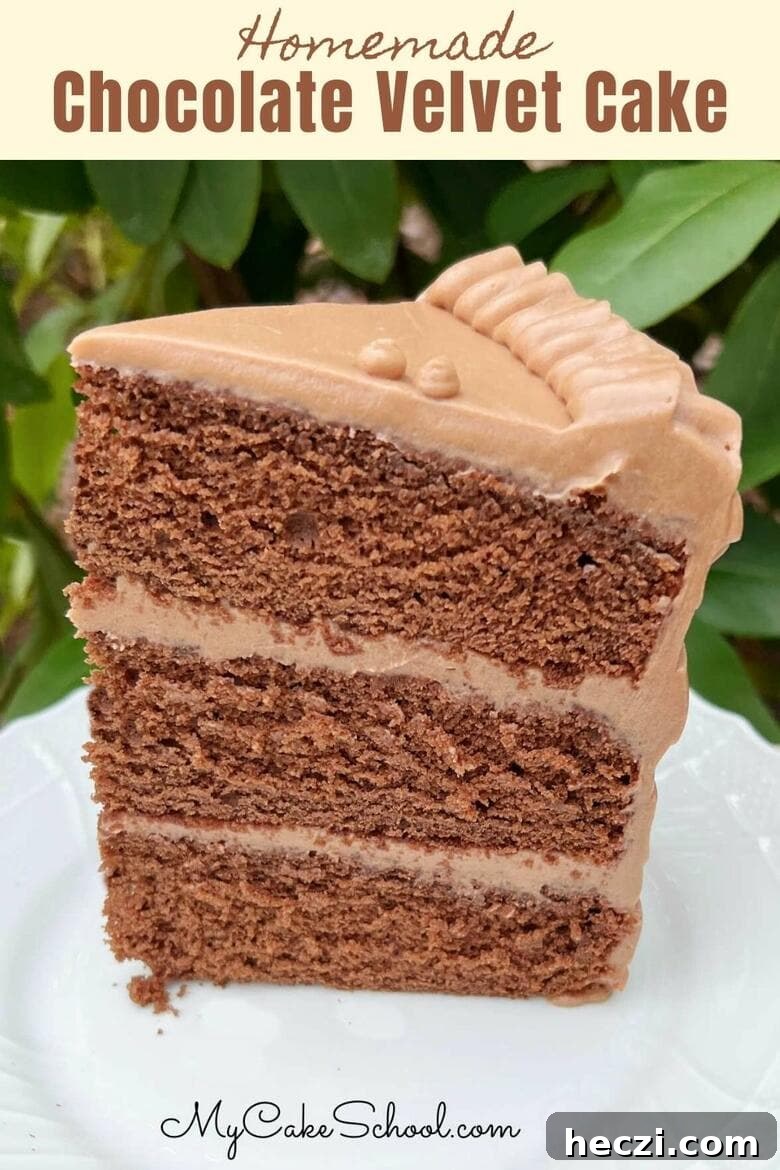 Chocolate Velvet Cake