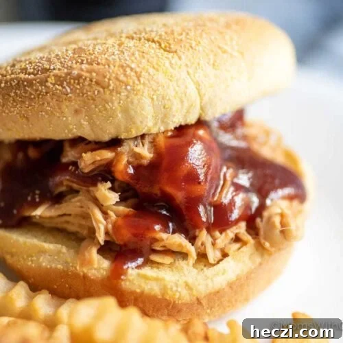 Crock Pot Pulled Chicken Recipe for Tender, Juicy Sandwiches 7 img 20604 6
