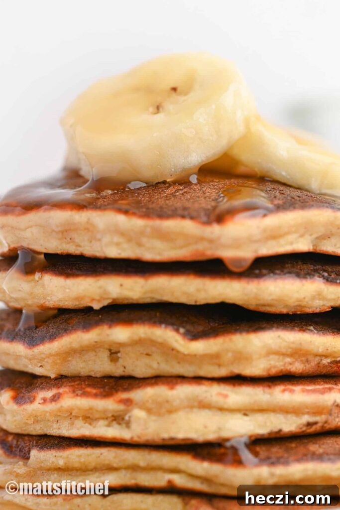 Protein Pancakes with Banana and Greek Yogurt 4 easy protein pancakes