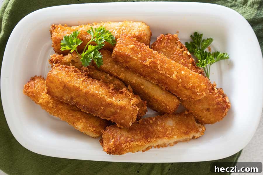 Creative Gluten-Free Recipes for Holiday Leftovers 6 sesame cheese sticks on a plate