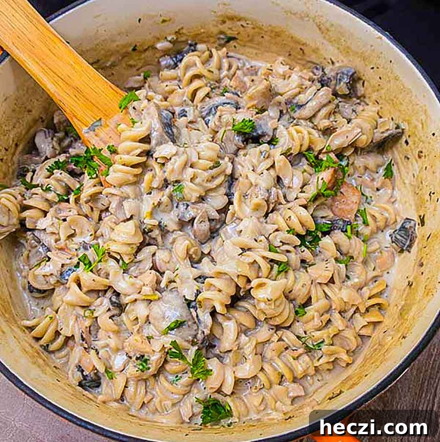 Creative Gluten-Free Recipes for Holiday Leftovers 10 turkey stroganoff made with leftover turkey in a pot
