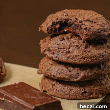 Ultimate Triple Chocolate Cookie Recipe Everyone Will Love 6 Gluten free Triple Chocolate Cookies